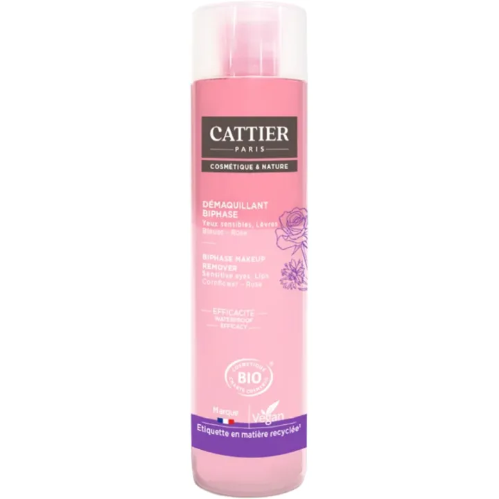 Cattier Desmaquillante Bifásico Ojos y Labios 150 ml
