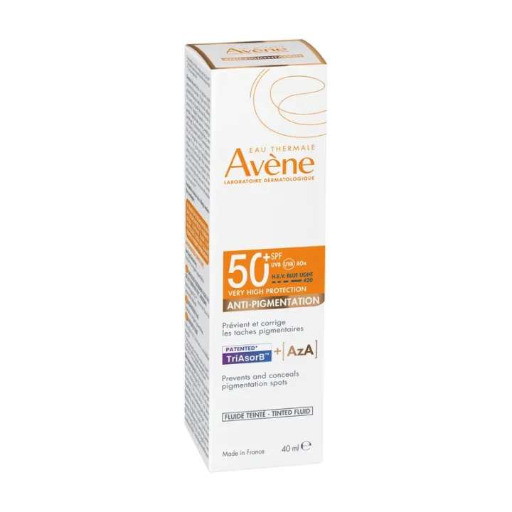 Avène Fluido Solar com Cor Anti-pigmentação FPS 50+ 40 ml