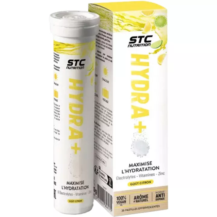 STC Nutrition Hydra+ Electrolytes 20 effervescent tablets