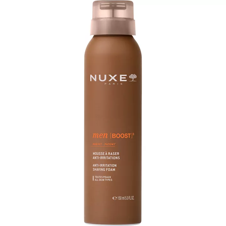 Nuxe Men BOOST Mousse à Raser Anti-Irritations 150 ml
