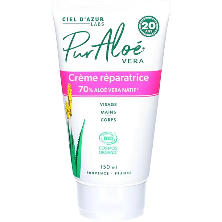 PurAloé Crème Réparatrice 150 ml
