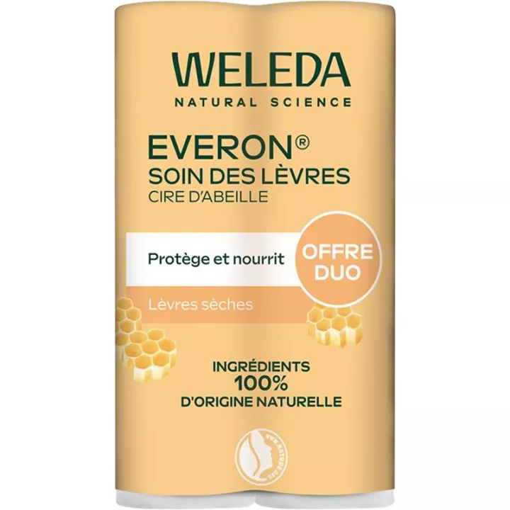 Weleda Everon Soin des Lèvres Bio Stick 4,8 g
