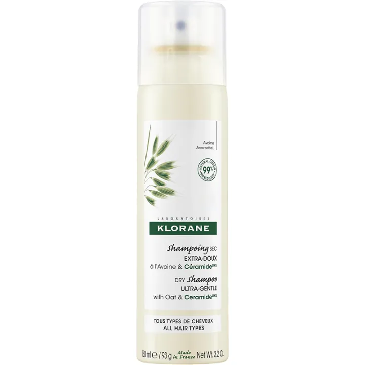 Klorane Extra-Gentle Dry Shampoo Enriched with Ceramide Like 