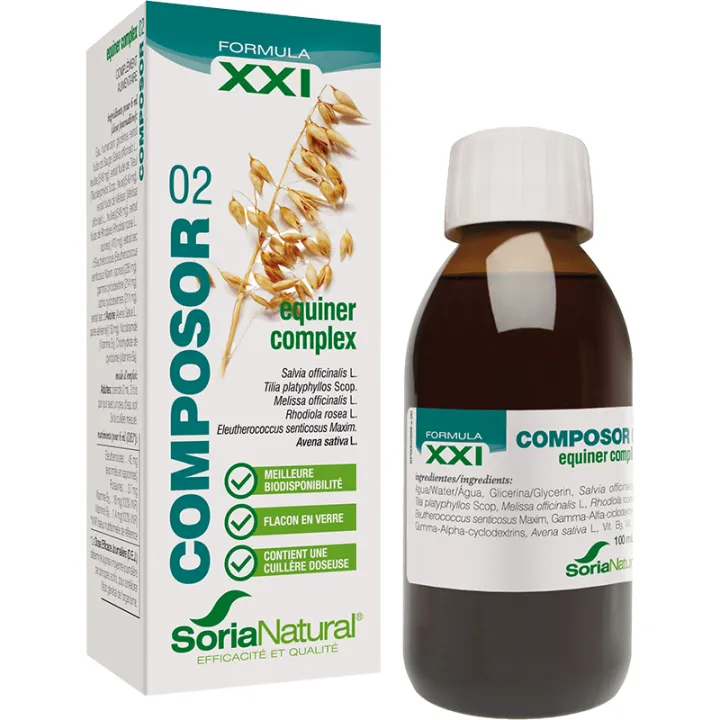 Soria Natural Equiner complex C-2 Erschöpfung 100 ml