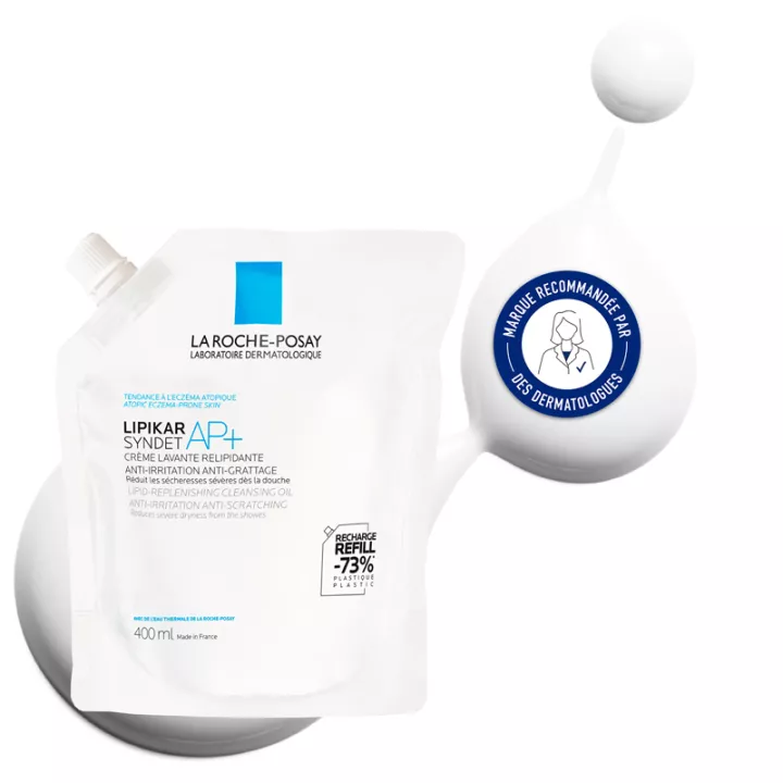 La Roche-Posay Lipikar Syndet AP+ Crème Lavante Relipidante