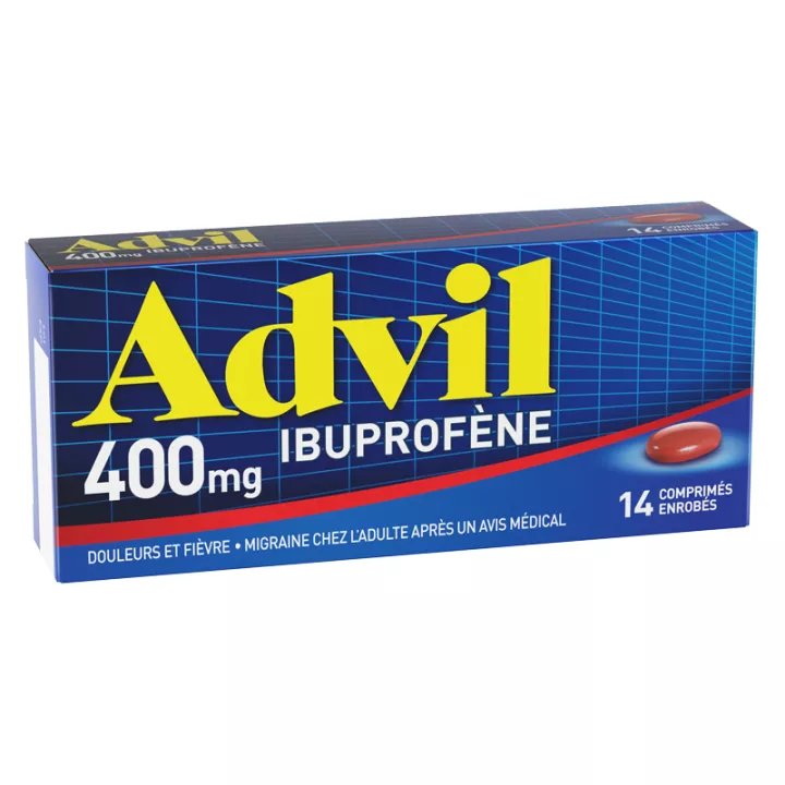 ADVIL 400MG 14 tablets Pfizer