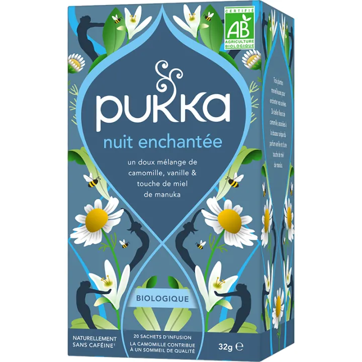 Pukka Biologische Kamille, Vanille en Honing Ontspannende Kruidenthee 20 theezakjes