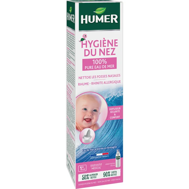 Humer Гигиена носа с морской водой для младенцев и детей 150 мл