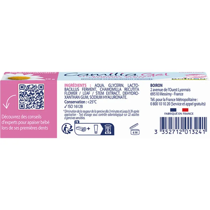 CAMILIA Gel gingival apaisant premières dents 15g