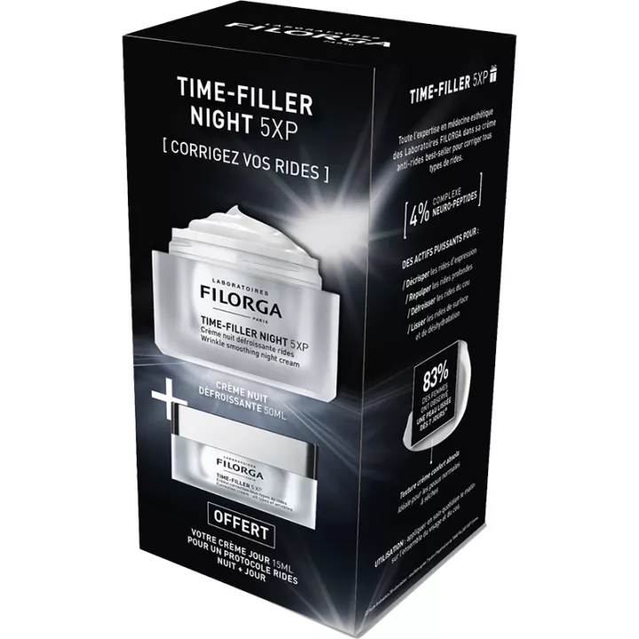 Filorga Time-Filler Night 5 XP Crema de noche reductora de arrugas 50 ml