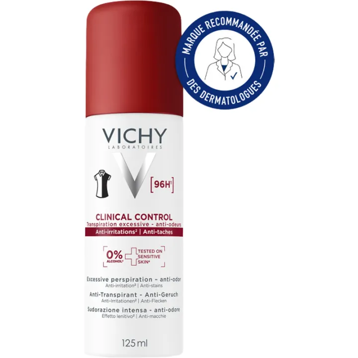 Vichy Déodorant Clinical Control Transpiration Excessive spray 125ml