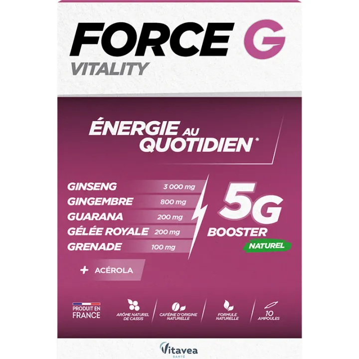 Vitavea Force G Vitality Bio 20 phials