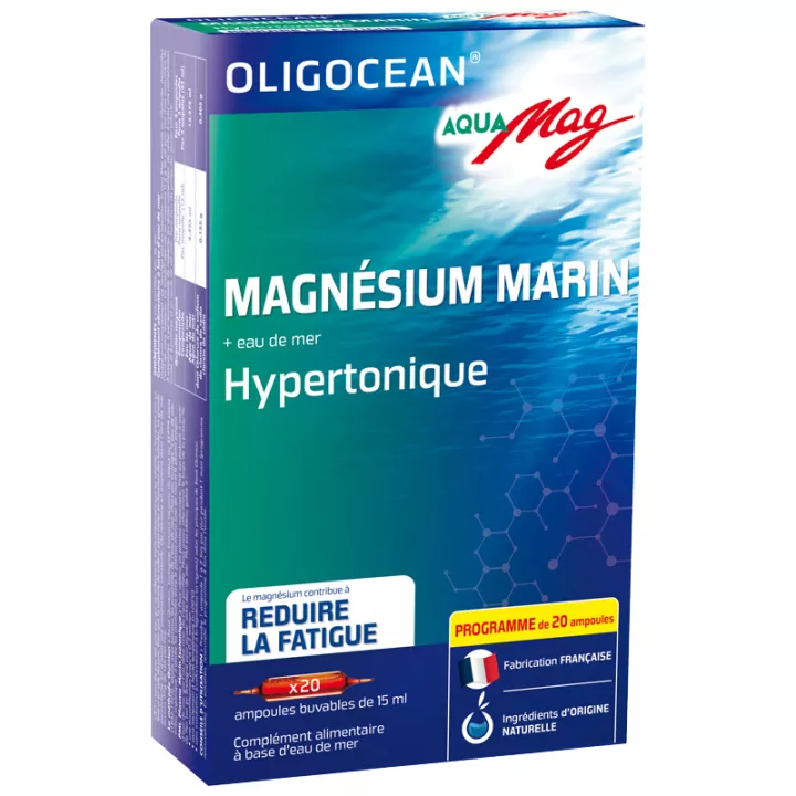 OligoOcean Aquamag Magnésium 20 Ampoules*