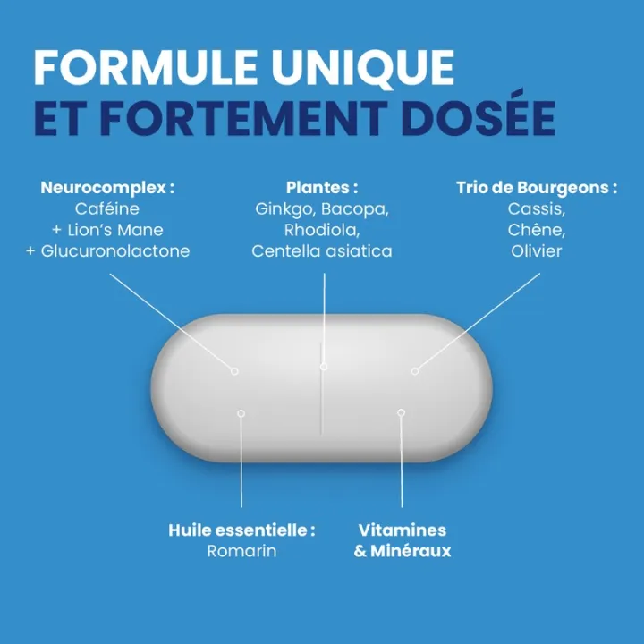 Santarome Neuroboost Focus+ 30 comprimidos