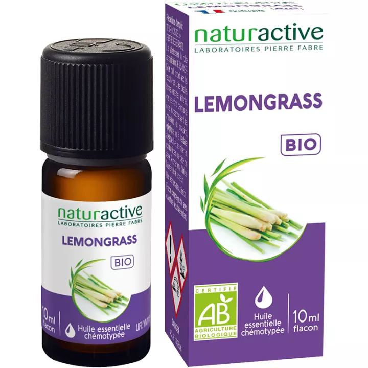 Naturaktives chemotypisiertes organisches ätherisches Öl LEMON GRASS 10ml