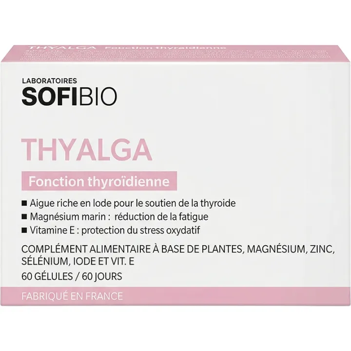 Sofibio Thyalga Schildklierfunctie 60 capsules