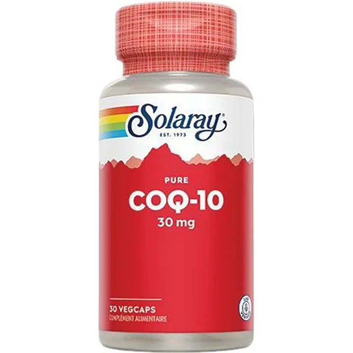 Solaray Pure CoQ-10 30 mg 30 cápsulas