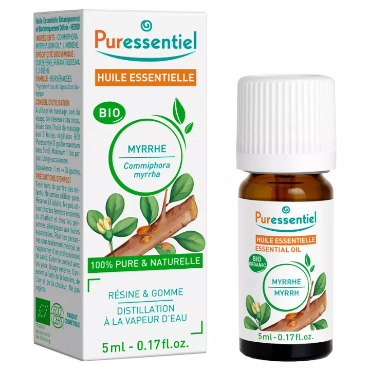 Puressentiel Organic Myrrh Essential Oil 5ml