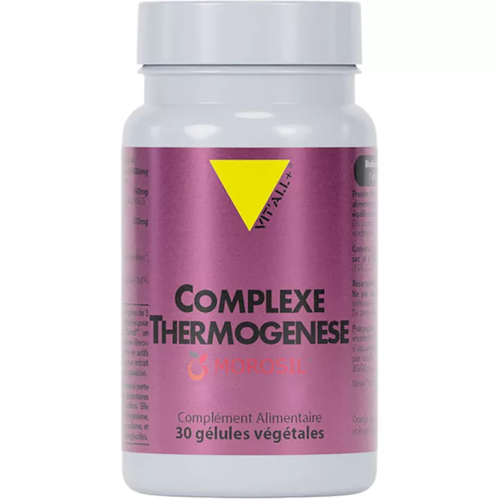 Vitall+ Complexe Thermogenèse Morosil 30 gélules végétales