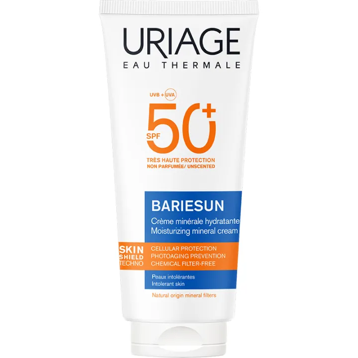 Uriage Bariesun Moisturizing Mineral Cream SPF50+ 100 ml