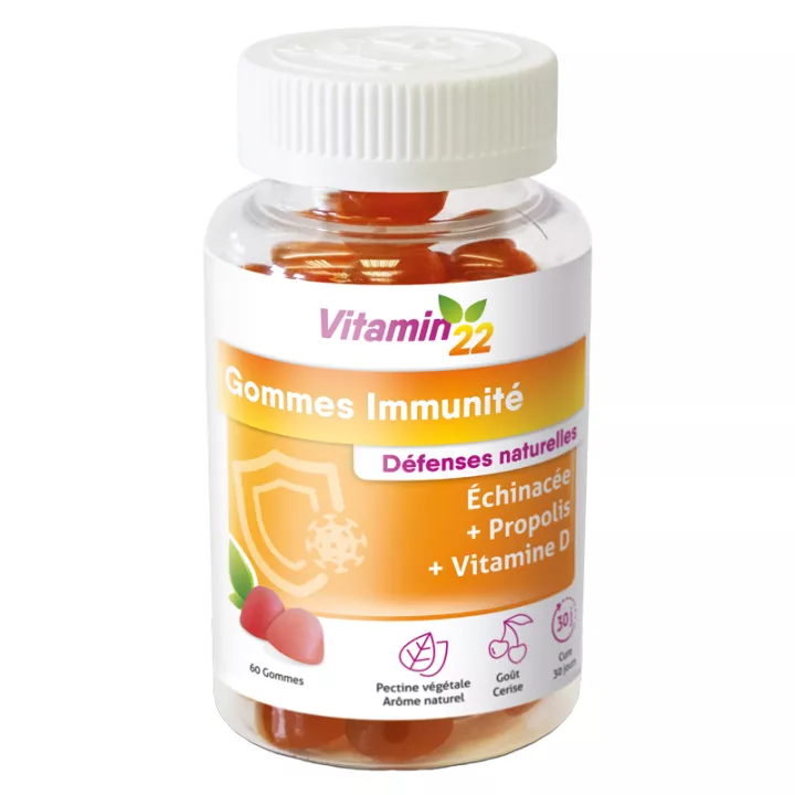 Vitamin'22 Immunité 60 Gummies 
