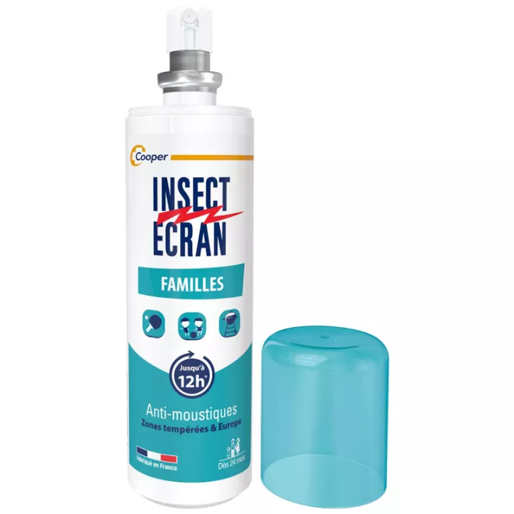 Insect Ecran Famille Spray répulsif moustiques