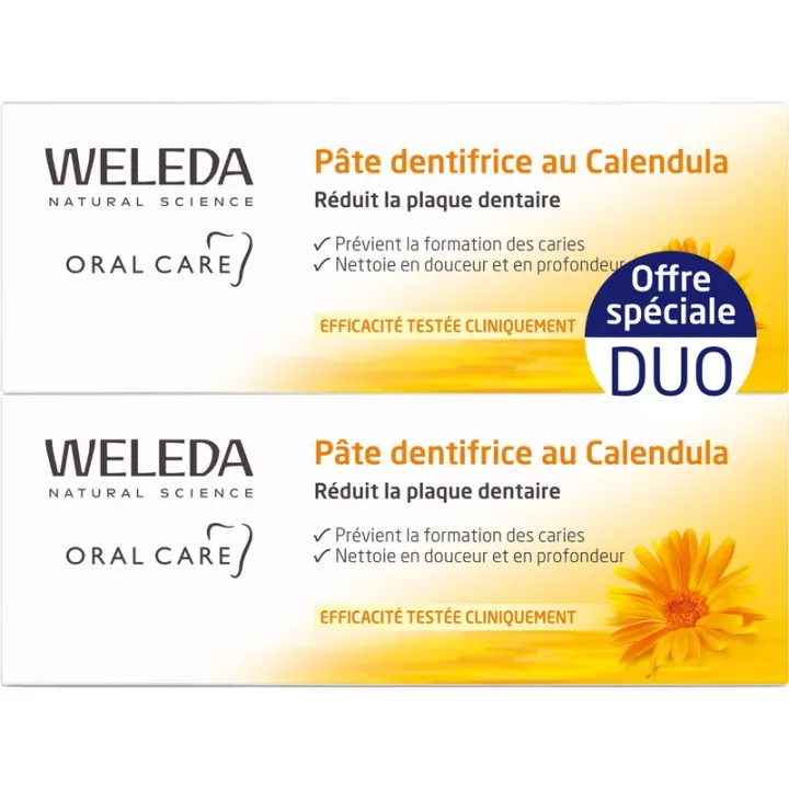 Weleda Mundpflege Zahnpasta mit Ringelblume