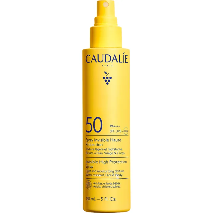 Caudalie Vinosun Invisible Spray de Alta Proteção SPF50 150 ml