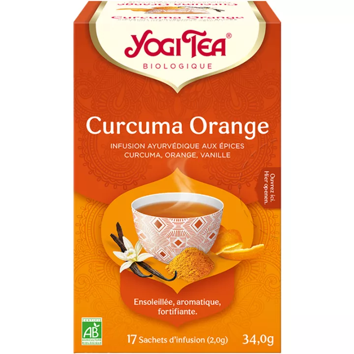 Yogi Tea Tisana alla curcuma e arancia 17 bustine