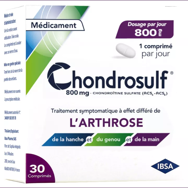 Condrosulf 800 Mg Comprimidos IBSA
