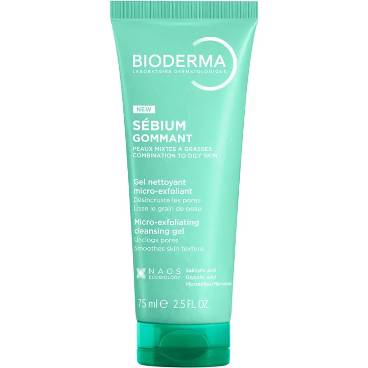 Bioderma Sébium Gommant Mikro-Peeling-Reinigungsgel 75ml