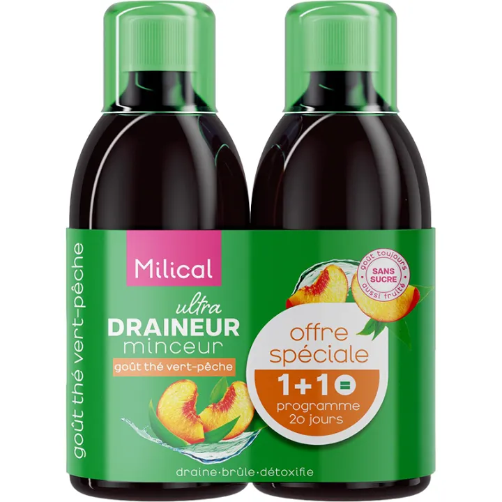Milical Draineur Minceur Ultra 2 флакона по 500 мл