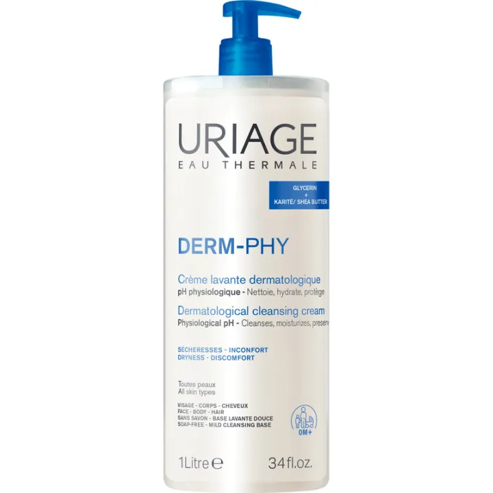 Uriage crema limpiadora facial y corporal 