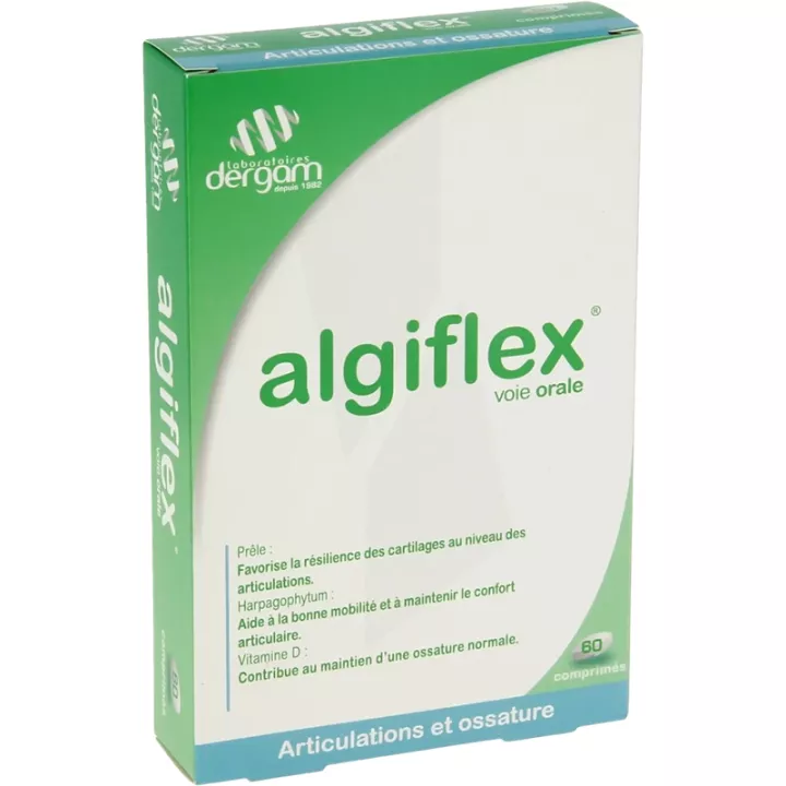 Algiflex Articulations et Ossature 60 comprimés Dergam