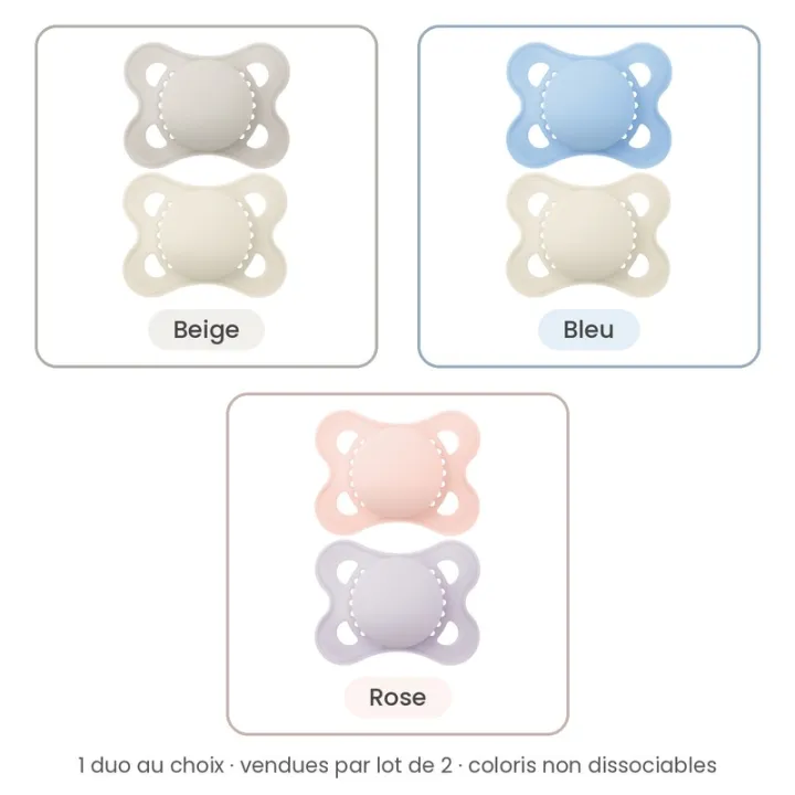 Mam Sucette Original Tendance 2-6 Mois Set of 2 Ref 66