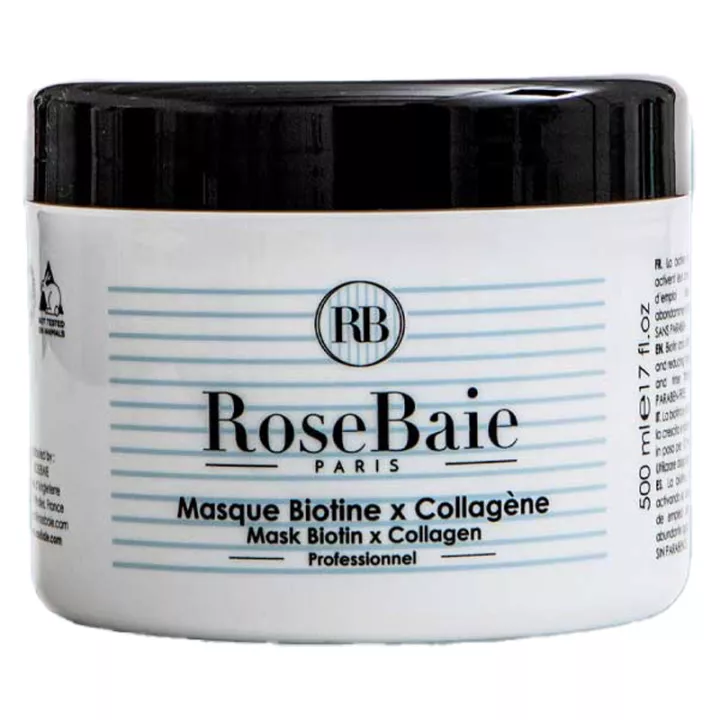 Rose-Beere Biotin Kollagen Maske 500 ml