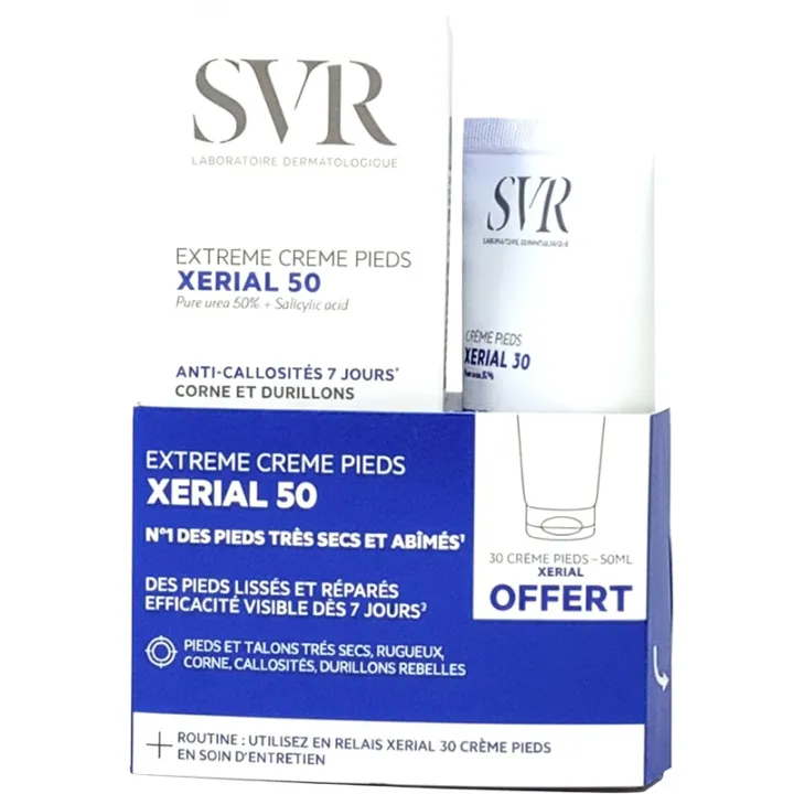 SVR Xerial 50 Extreme Крем для ног 50 мл