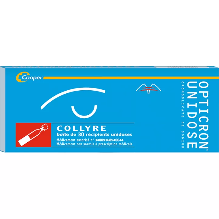 Opticron 2% COLIRIO 24 DOSIS