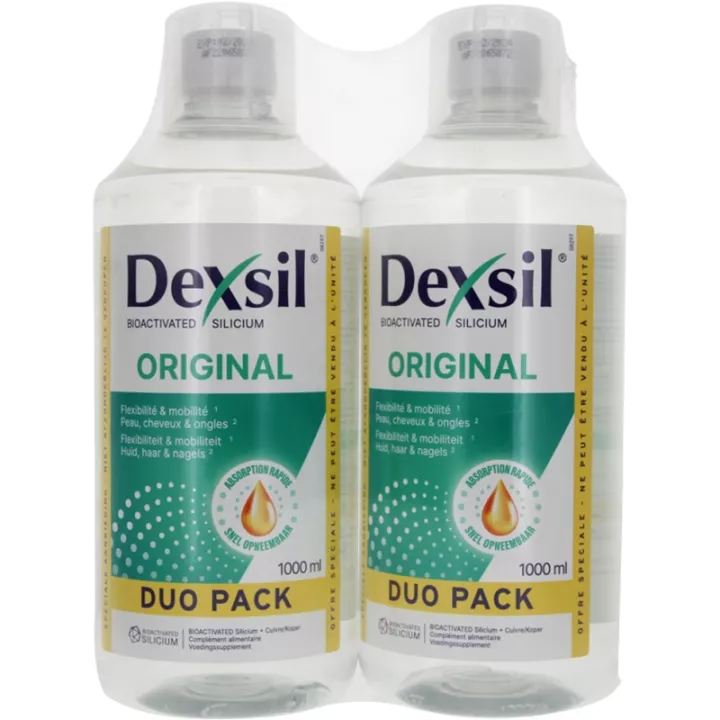 Dexsil Silicium Bioactivé Original lot de 2x1 L