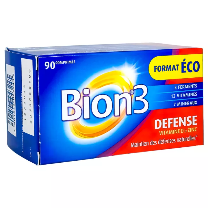 Bion 3 Defense Vitaminas D y Zinc