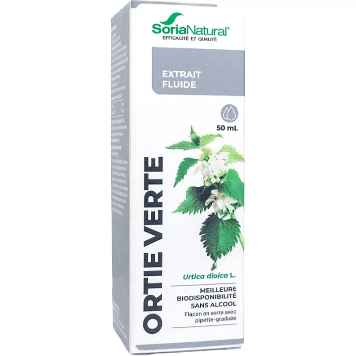 Soria Natural Ortie Verte Extrait Fluide 50 ml