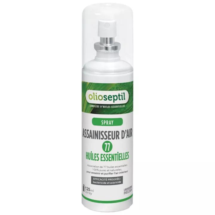 Olioseptil Spray Assainisseur d'Air 77 Huiles Essentielles 125 ml