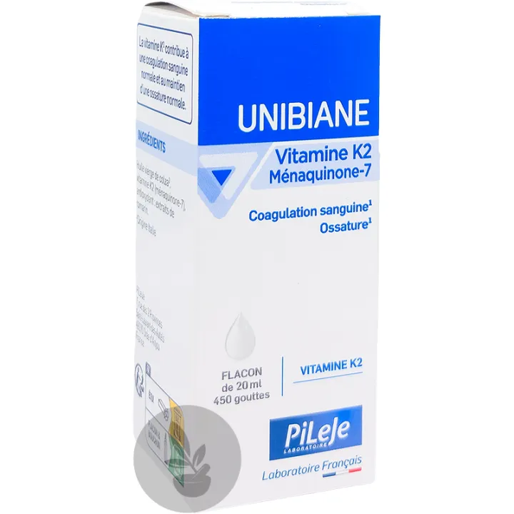 Unibiane Vitamine K2 Dropper bottle 20 ml