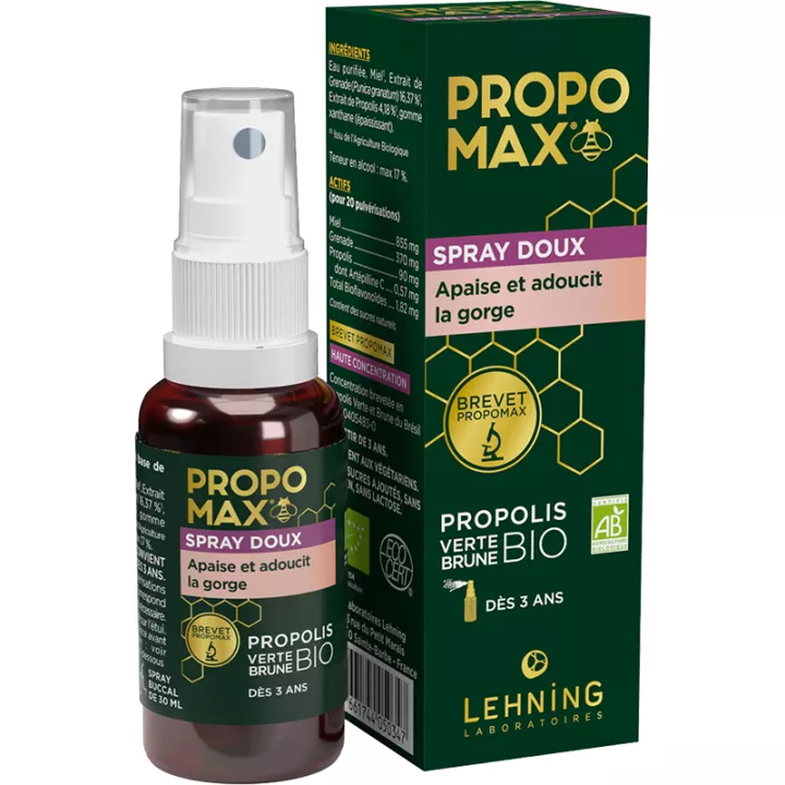 Propomax Spray Gola Delicato Biologico 30 ml