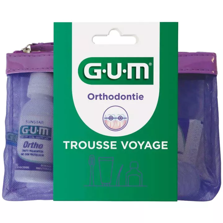 Kit de viagem ortodôntico para pastilhas elásticas