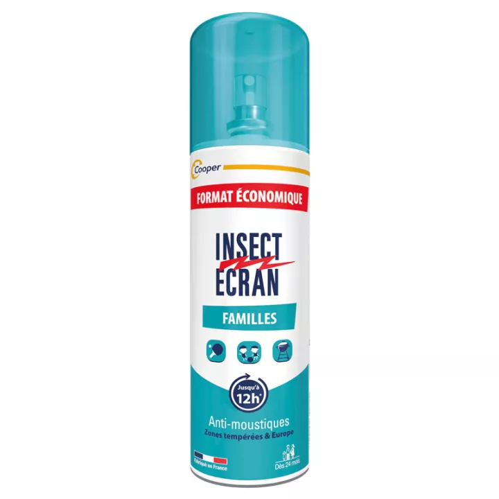 Insect Ecran Families Mosquito Repellent Spray