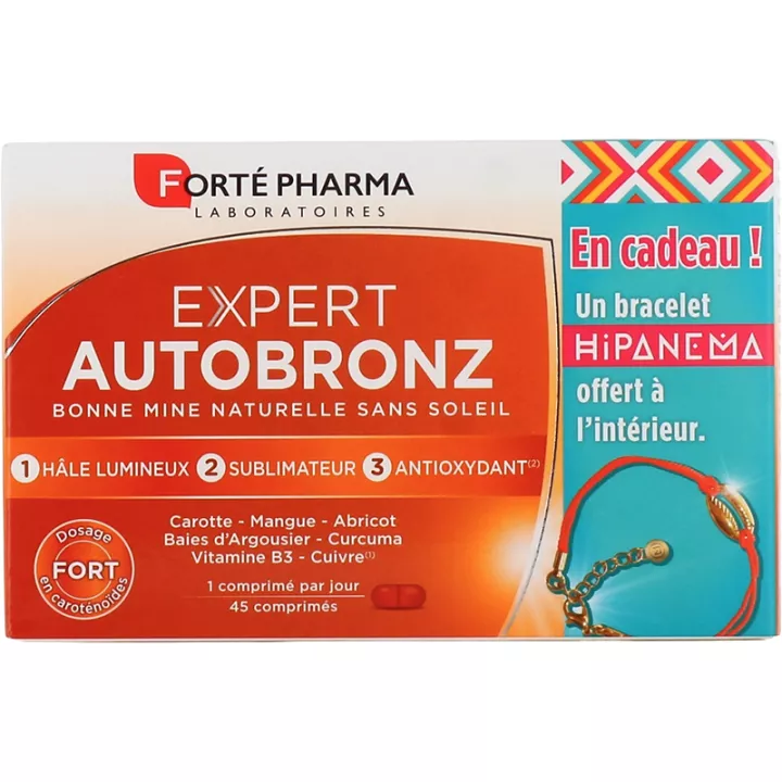 Forté Pharma Expert Autobronz Bonne Mine Naturelle comprimés