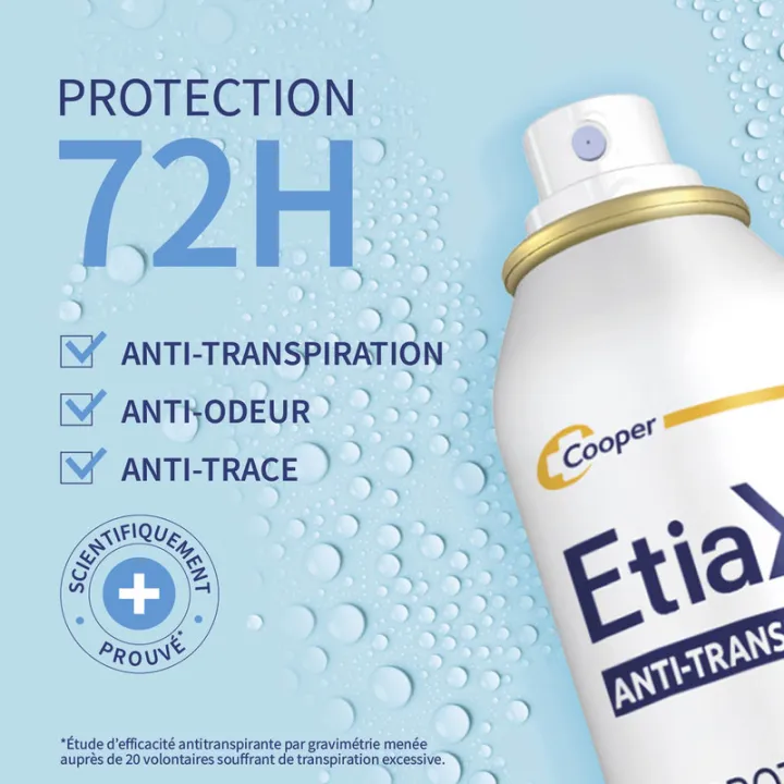 Etiaxil Antitranspirante Protección 72 h para pieles sensibles