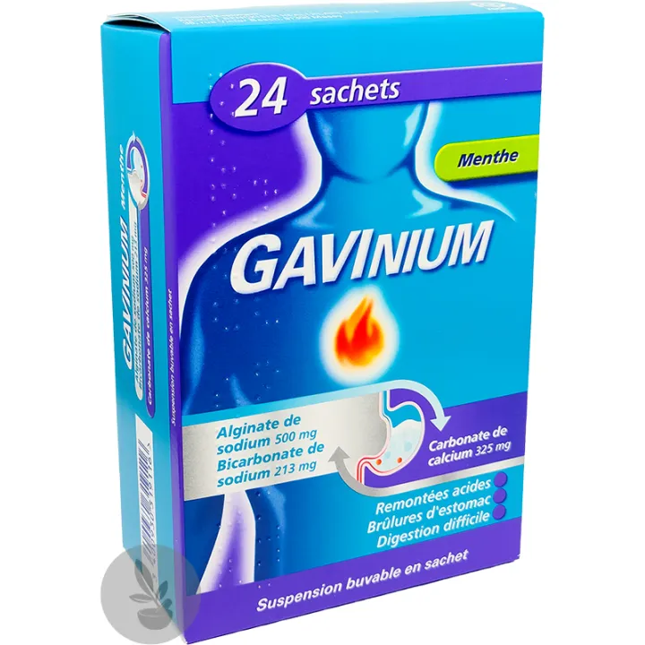 Gavinium Mint Azia e Refluxo Estomacal