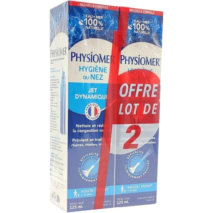 Physiomer Jet Dynamique Solução Nasal 125 ml